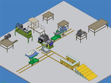 3D Floor Plan Rendering